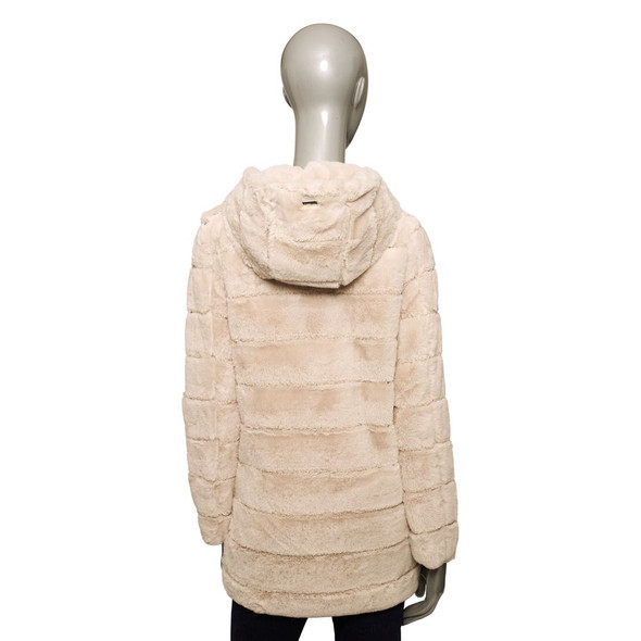 Beige Polyester Women Jacket BA-24580 Beige Polyester Women Jacket BA-24580