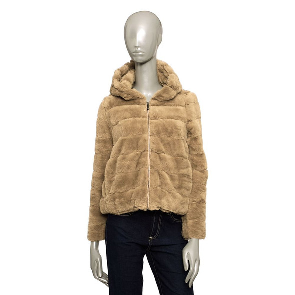 Beige Polyester Women Jacket BA-24576 Beige Polyester Women Jacket BA-24576