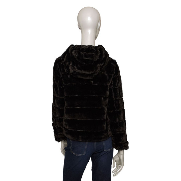 Black Polyester Women Jacket BA-24574 Black Polyester Women Jacket BA-24574
