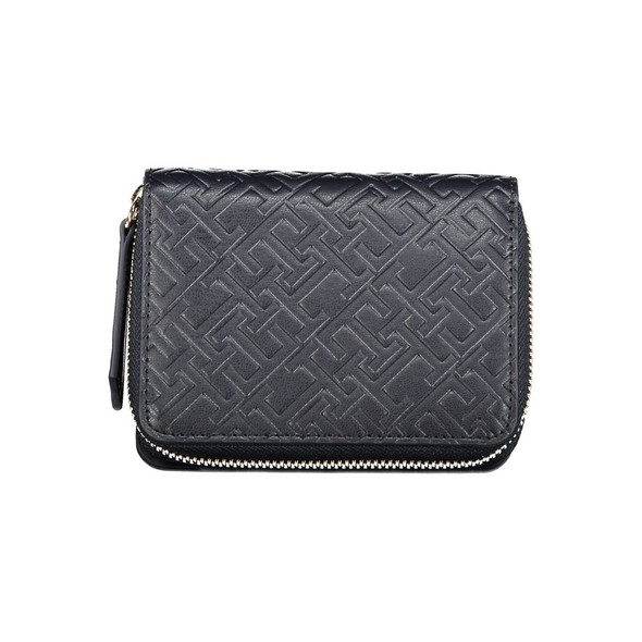 Tommy Hilfiger Blue Polyethylene Wallet Tommy Hilfiger Blue Polyethylene Wallet