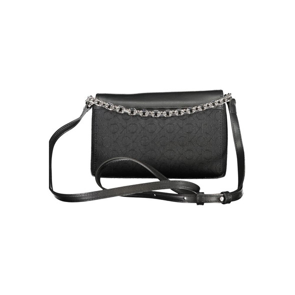 Black Polyester Handbag CA-30760 Black Polyester Handbag CA-30760
