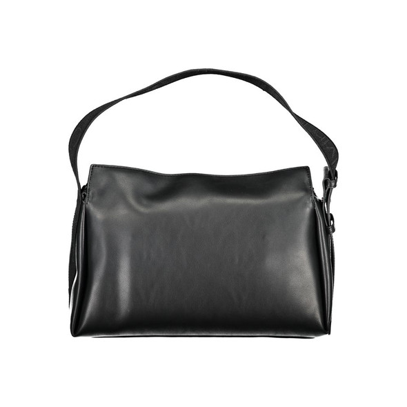 Black Polyester Handbag CA-30764 Black Polyester Handbag CA-30764