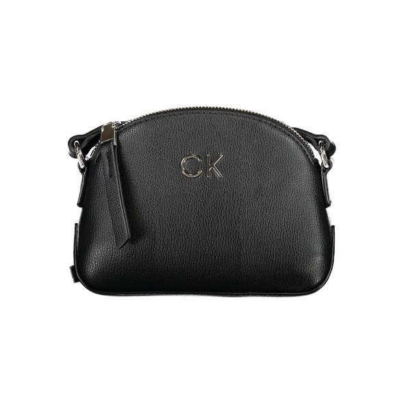 Black Polyethylene Women Handbag CA-30786 Black Polyethylene Women Handbag CA-30786
