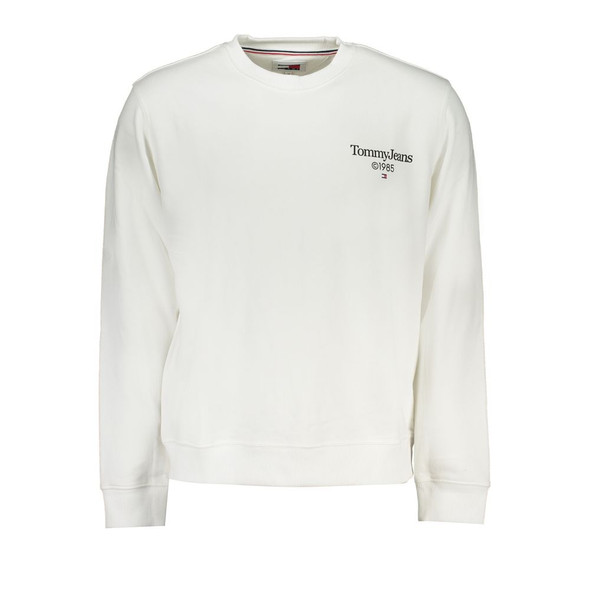 Tommy Hilfiger White Cotton Sweater Tommy Hilfiger White Cotton Sweater