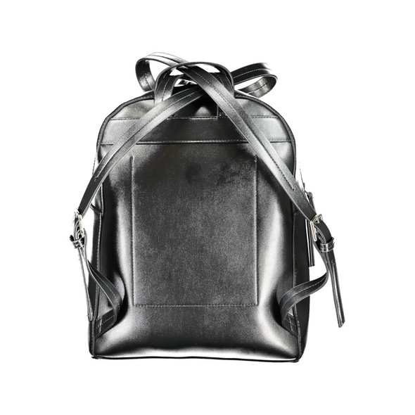 Calvin Klein Black Polyester Backpack CA-30964 Calvin Klein Black Polyester Backpack CA-30964