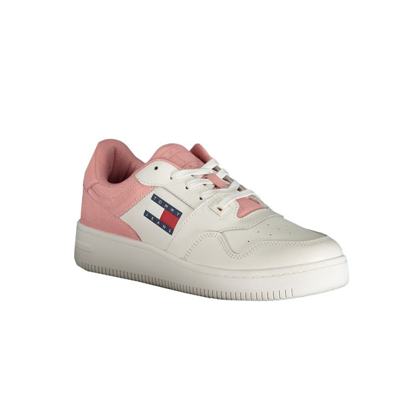 Pink Polyester Sneaker TO-31271 Pink Polyester Sneaker TO-31271