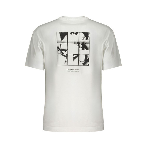 White Cotton T-Shirt CA-31343 White Cotton T-Shirt CA-31343