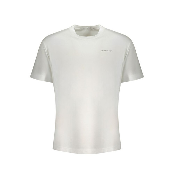 Calvin Klein White Cotton T-Shirt CA-31342 Calvin Klein White Cotton T-Shirt CA-31342