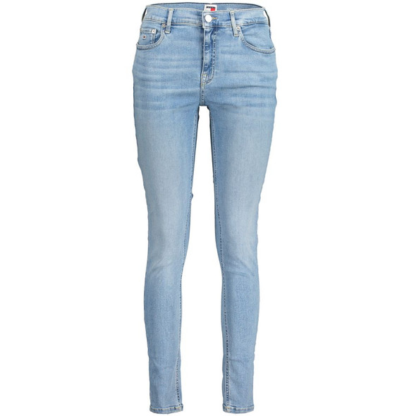 Tommy Hilfiger Light Blue Cotton Women Jeans Tommy Hilfiger Light Blue Cotton Women Jeans