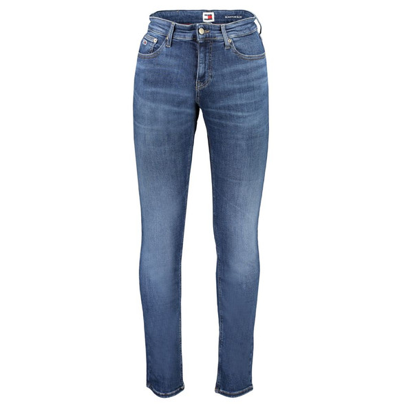 Tommy Hilfiger Blue Cotton Jeans & Pant TO-31422 Tommy Hilfiger Blue Cotton Jeans & Pant TO-31422