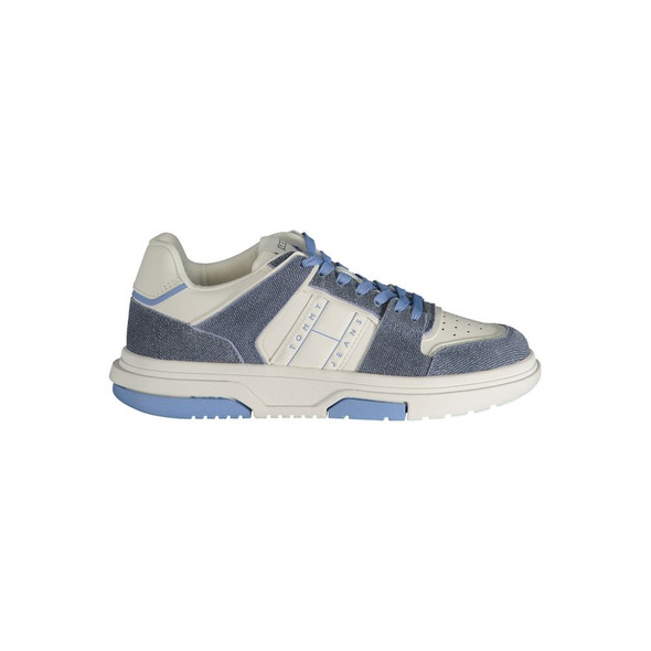 Light Blue Leather Women Sneaker TO-31274 Light Blue Leather Women Sneaker TO-31274