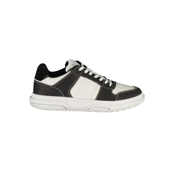 Black Polyester Sneaker TO-31468 Black Polyester Sneaker TO-31468