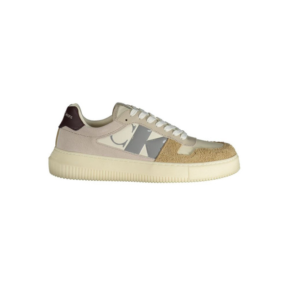 Beige Polyester Sneaker CA-31559 Beige Polyester Sneaker CA-31559