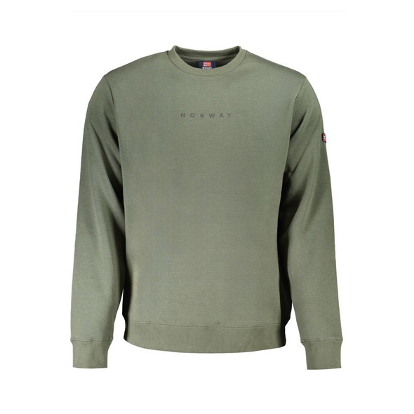 Green Cotton Men Sweater NO-31802 Green Cotton Men Sweater NO-31802
