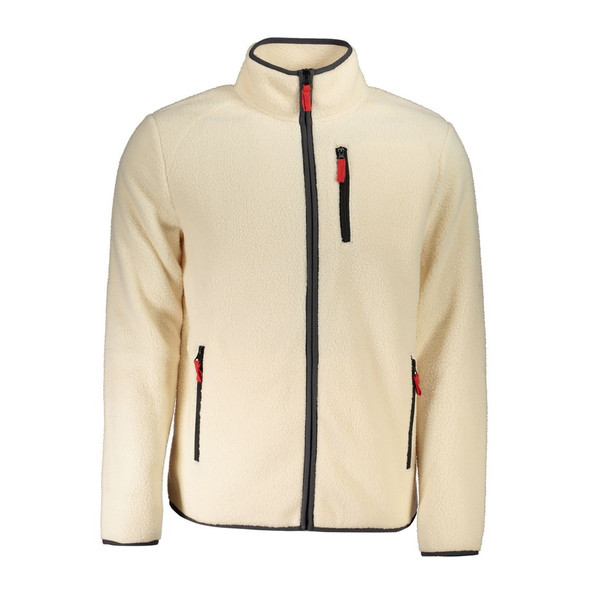 Beige Polyester Men Sweater Beige Polyester Men Sweater