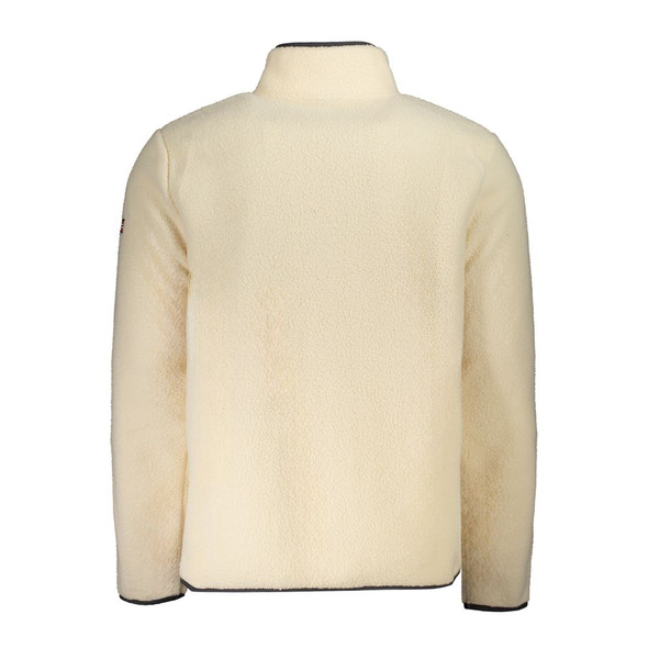 Beige Polyester Men Sweater Beige Polyester Men Sweater