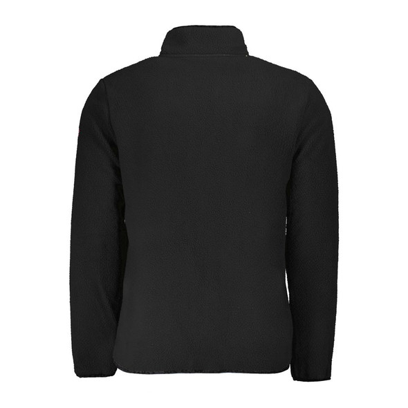 Black Polyester Men Sweater Black Polyester Men Sweater