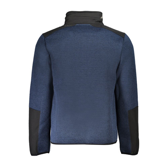Blue Polyester Men Jacket NO-31839 Blue Polyester Men Jacket NO-31839