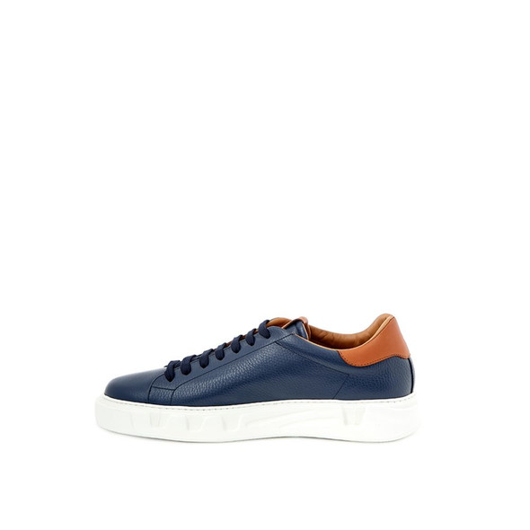 Blue Leather Sneaker Blue Leather Sneaker