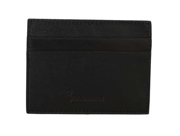 Black Leather Cardholder Wallet Black Leather Cardholder Wallet