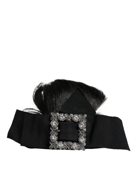 Black Hair Parrucchiera Crystal Headband Diadem Black Hair Parrucchiera Crystal Headband Diadem