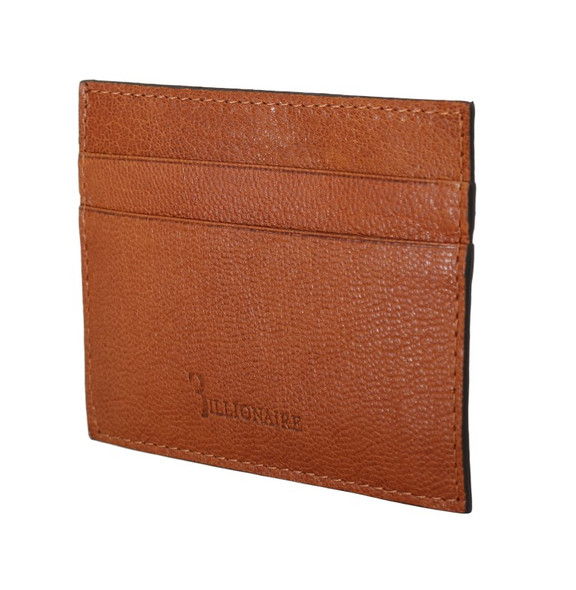 Brown Leather Cardholder Wallet VAS1449 Brown Leather Cardholder Wallet VAS1449