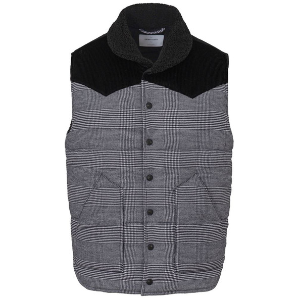 Gray Cotton Sleveless Jacket Gray Cotton Sleveless Jacket