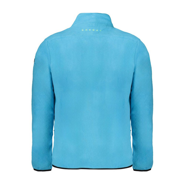 Light Blue Polyester Men Sweater Light Blue Polyester Men Sweater