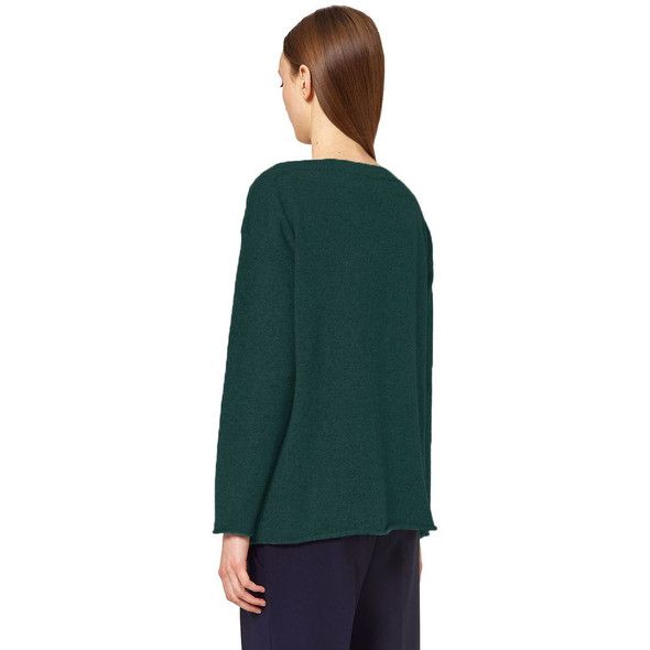 Green Silk Sweater AL-13856 Green Silk Sweater AL-13856