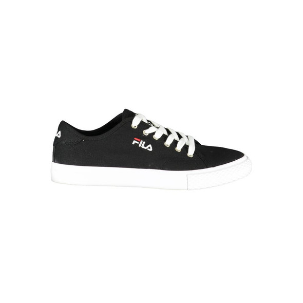 Sleek Black Laced Sports Sneakers Sleek Black Laced Sports Sneakers