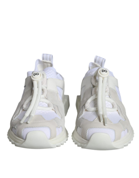 White Mesh Sorrento Trekking Sneakers Shoes White Mesh Sorrento Trekking Sneakers Shoes