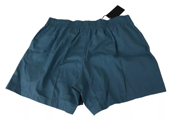 Blue Cotton Regular Boxer Shorts Underwear Blue Cotton Regular Boxer Shorts Underwear