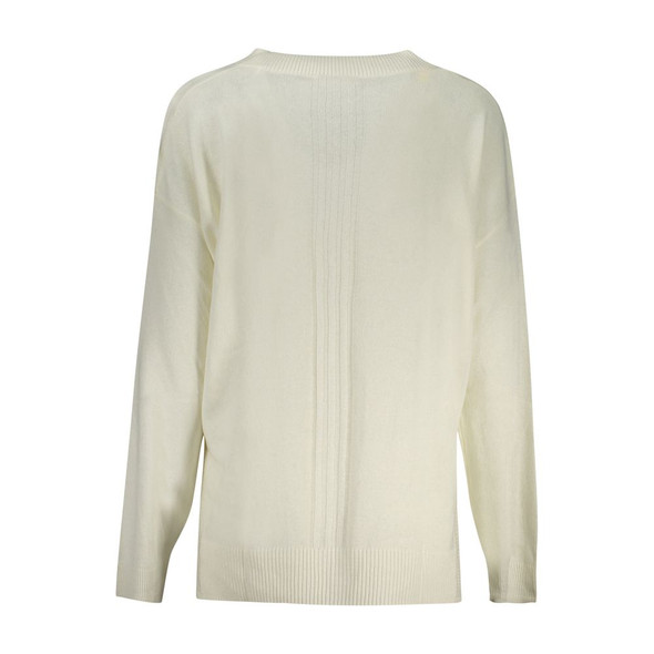 White Acrylic Women Sweater GU-31983 White Acrylic Women Sweater GU-31983