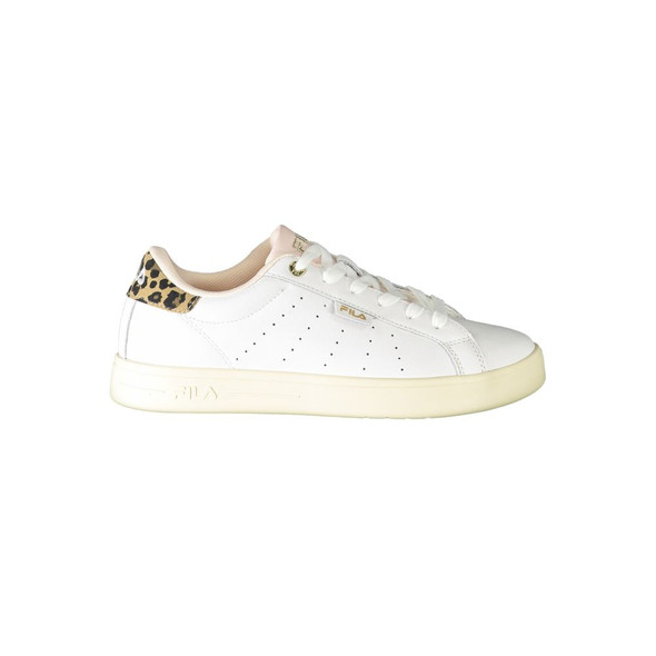 White Leather Women Sneaker FI-32000 White Leather Women Sneaker FI-32000