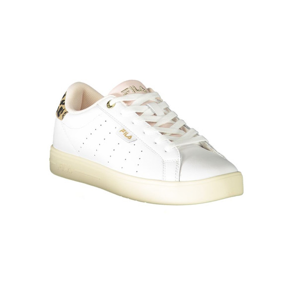 White Leather Women Sneaker FI-32000 White Leather Women Sneaker FI-32000