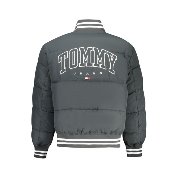 Green Polyamide Men Jacket TO-32011 Green Polyamide Men Jacket TO-32011