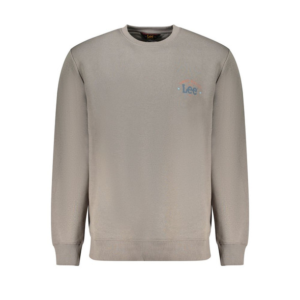 Gray Cotton Men Sweater LE-32014 Gray Cotton Men Sweater LE-32014