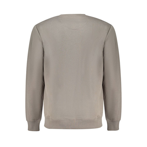 Lee Gray Cotton Men Sweater Lee Gray Cotton Men Sweater
