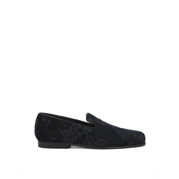 Blue Leather Slip-On Loafer Blue Leather Slip-On Loafer
