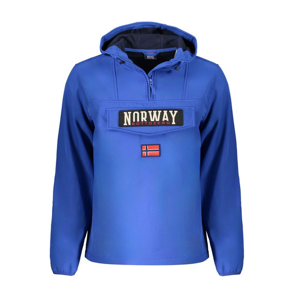 Blue Polyester Men Jacket NO-32043 Blue Polyester Men Jacket NO-32043