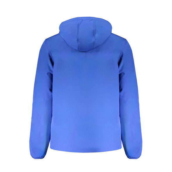 Blue Polyester Men Jacket NO-32043 Blue Polyester Men Jacket NO-32043