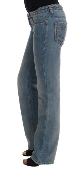 Blue Wash Cotton Classic Jeans Blue Wash Cotton Classic Jeans