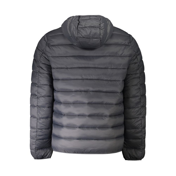 Gray Polyamide Men Jacket NO-32054 Gray Polyamide Men Jacket NO-32054