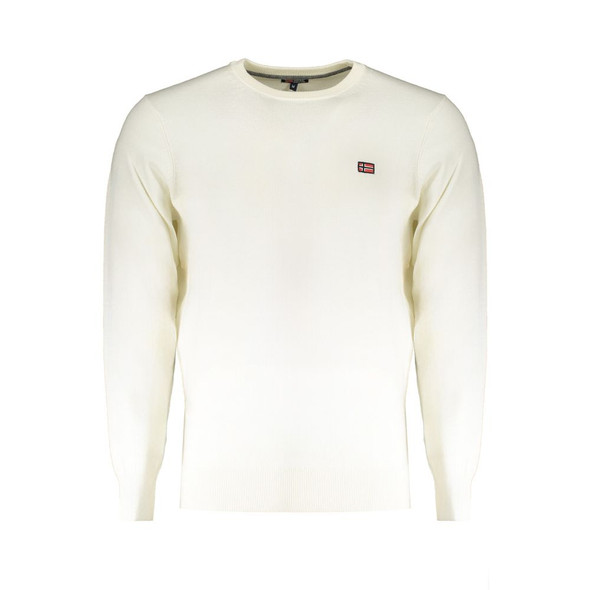 White Wool Mens Sweater White Wool Mens Sweater