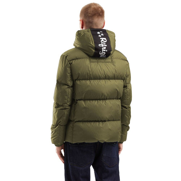 Green Nylon Men Jacket Green Nylon Men Jacket