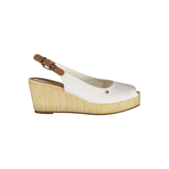 White Cotton Sandal TO-29009 White Cotton Sandal TO-29009