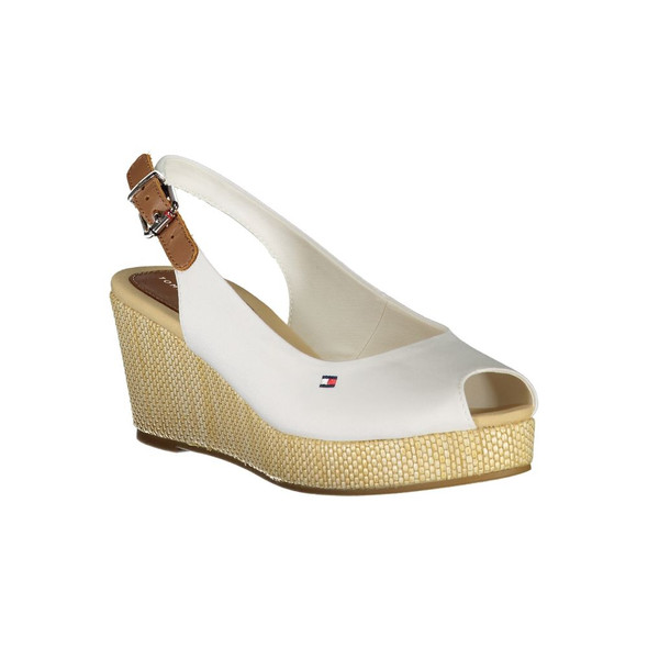 White Cotton Sandal TO-29009 White Cotton Sandal TO-29009