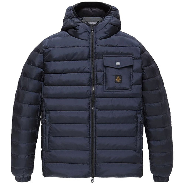 Blue Nylon Men's Jacket Blue Nylon Men's Jacket