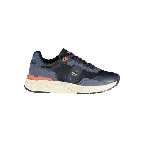 Blauer Blue Polyester Sneaker Blauer Blue Polyester Sneaker