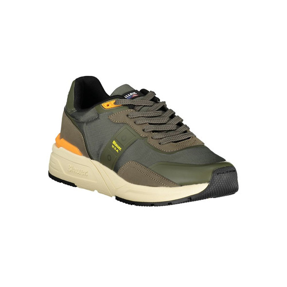 Green Polyester Sneaker BL-32118 Green Polyester Sneaker BL-32118